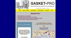 Desktop Screenshot of gasket-pro.com